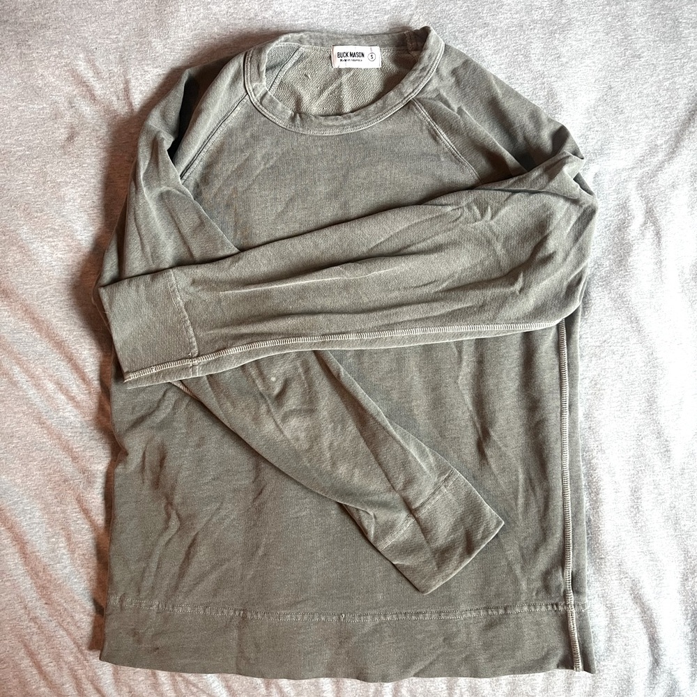 Men’s Buck Mason Crew Neck Sweater